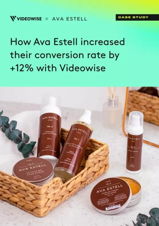 Shopify shoppable video Ava Estell