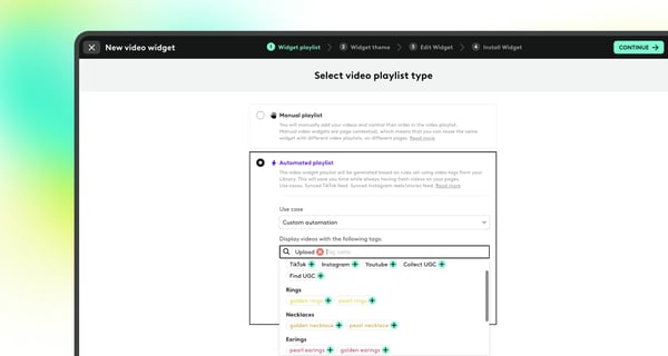 Product Spotlight: Video Widget Playlists