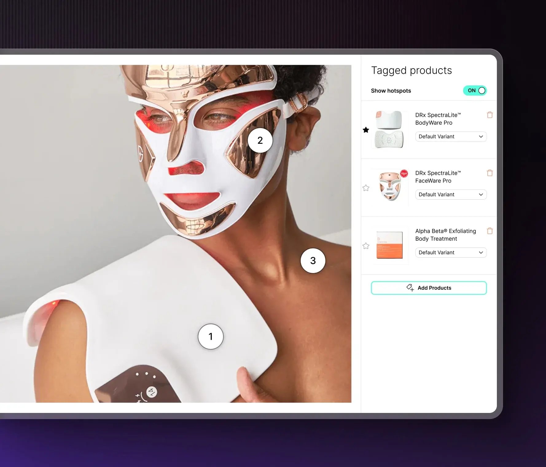 seamless shoppable videos & images-min