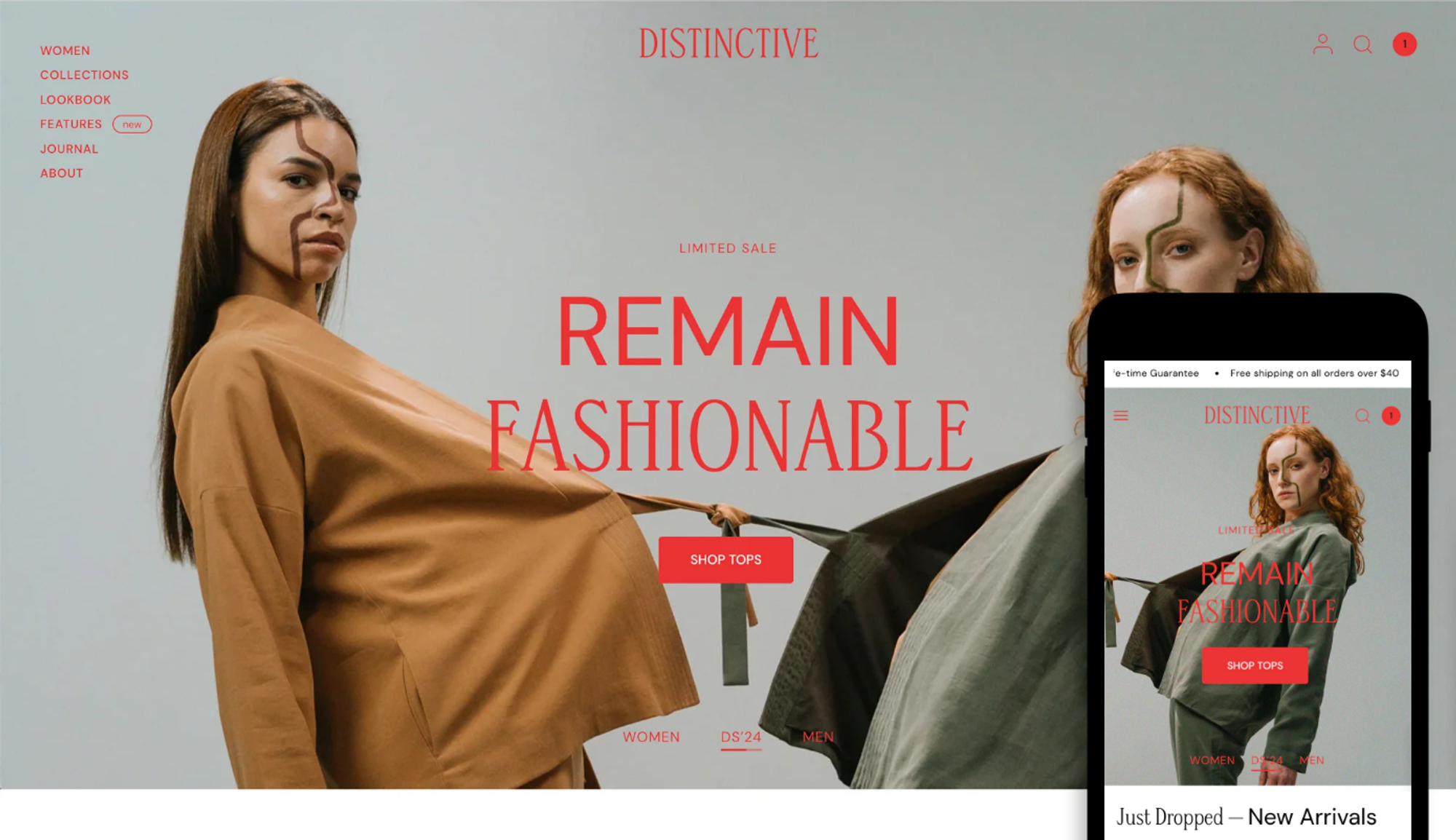 distinctive theme