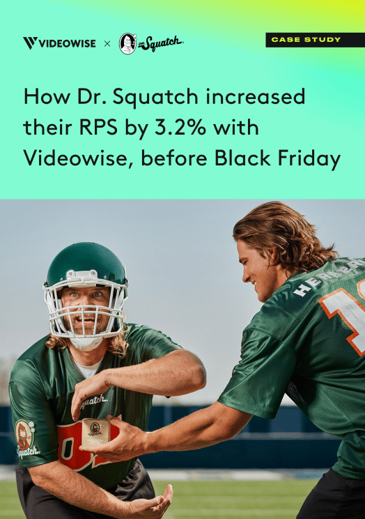Shopify shoppable video Dr. Squatch