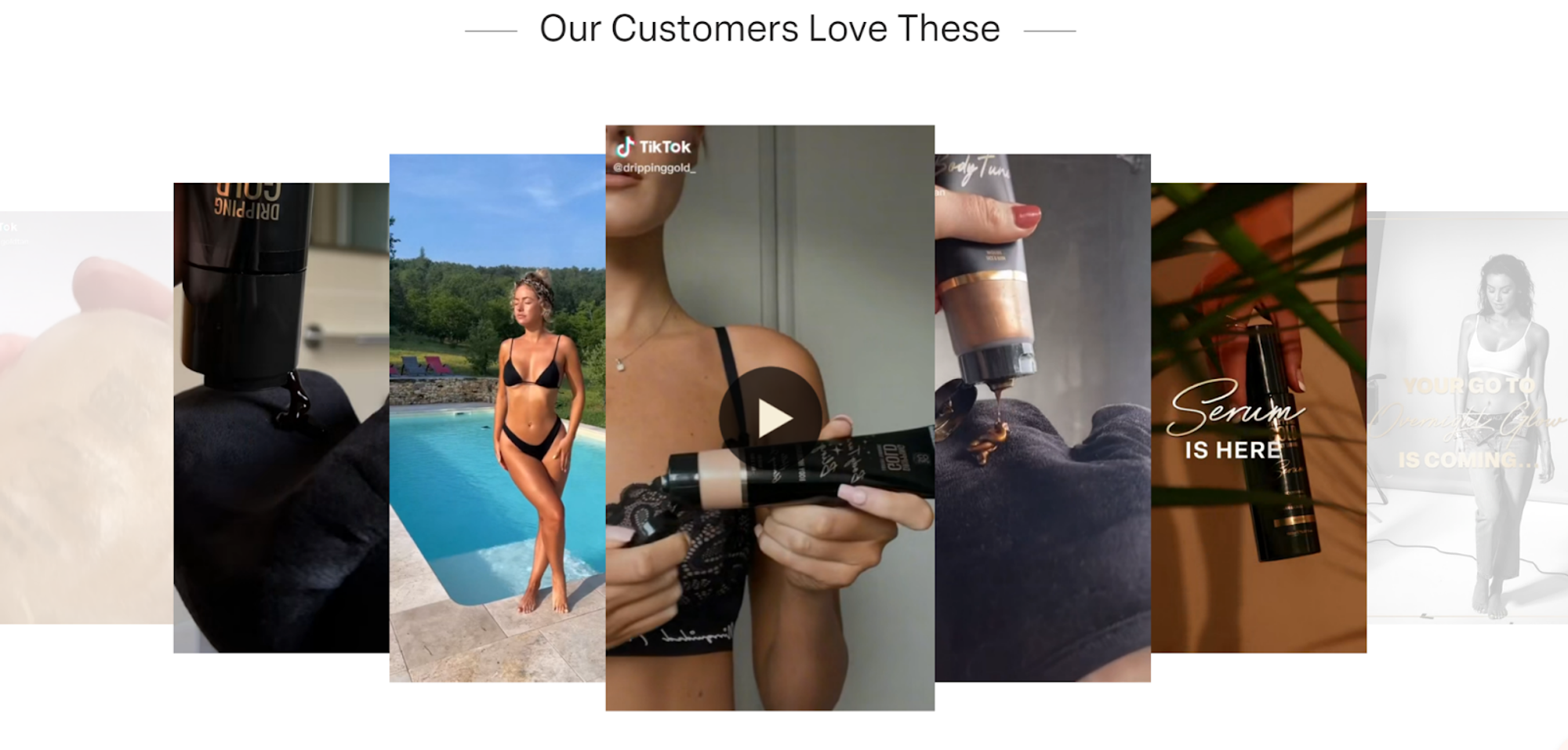 top performaners video section