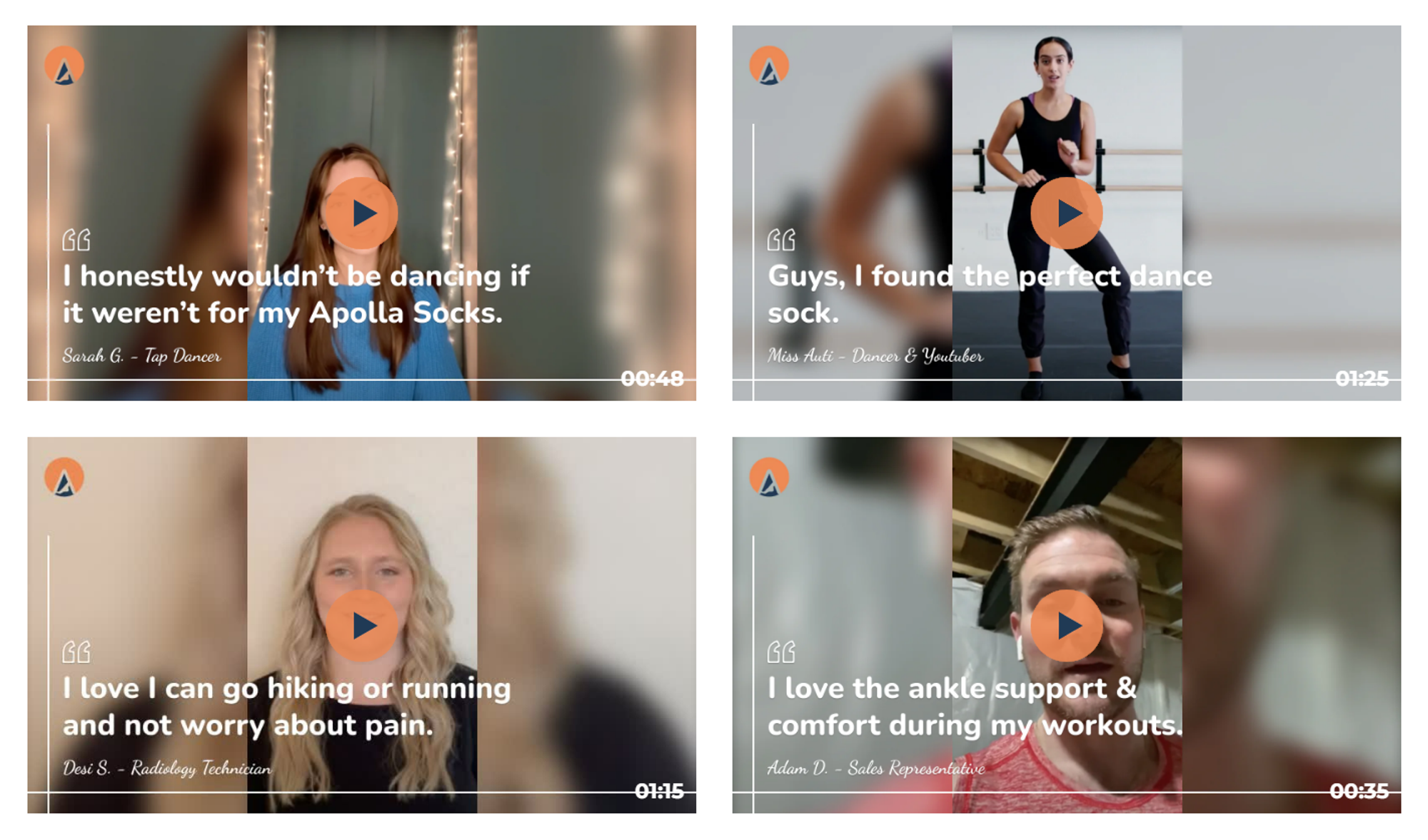 UGC videos on website (2)