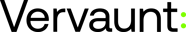 Vervaunt logo (black with green colon)